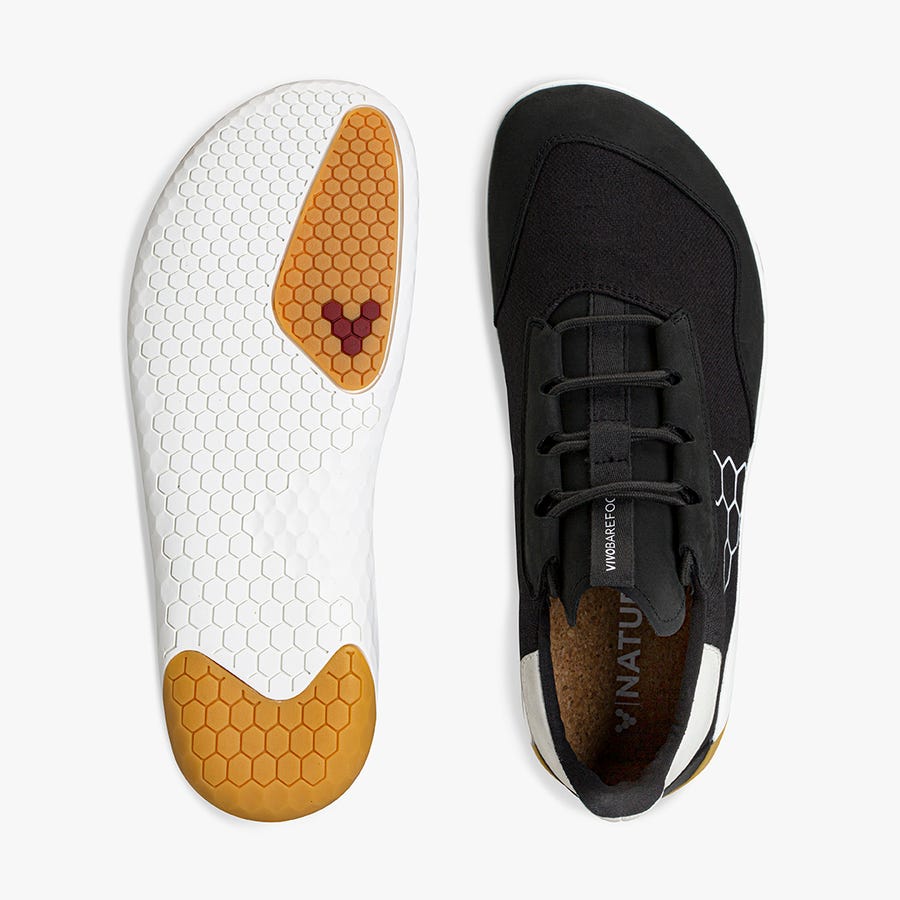 Vivobarefoot Geo Shell Fritidssko Herre Sort | Danmark 0093GSOL